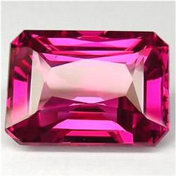 34.95ct Beautiful Emerald Top Red Pink Color Topaz (GEM-18978)