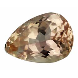 17.3ct Flawless Natural Imperial Pink Kunzite Appraisal Estimate $1471 (GEM-19101)