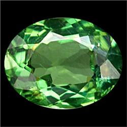 2ct Lovely Oval Chrome Green  Apatite (GMR-0426)