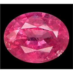 1ct Oval Cut Mozambique Pink Red Ruby VS (GMR-0627B)