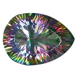 13ct Top Grade Blazing Color Oval Mystic Topaz (GMR-0951)