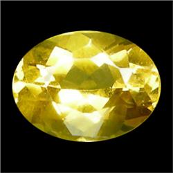 1.20ct Top AAA Oval Yellow Beryl Tanzania VVS (GEM-14047)
