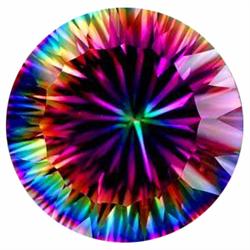 4.23ct Huge Elegant Genuine Rainbow Mystic Topaz Gem (GEM-14031)