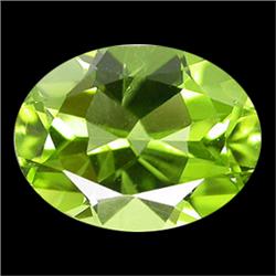 .9ct Oval Parrot Green Natural Peridot (GEM-12967A)
