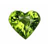 Image 1 : .9ct Heart Cut Parrot Green Peridot (GEM-12962B)