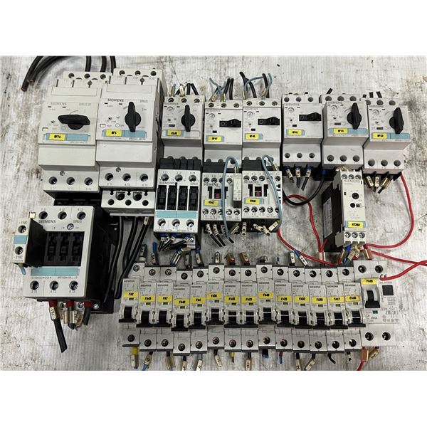 Lot of Misc. Siemens Circuit Breakers & Contactors