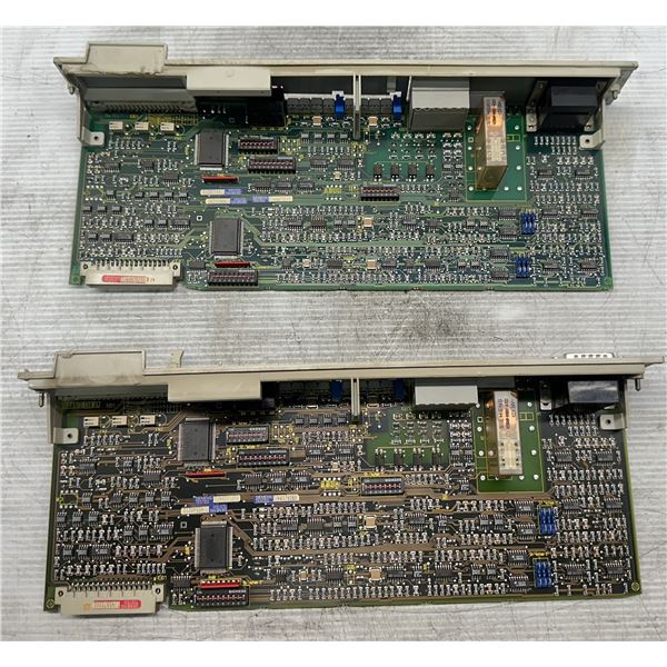 (2) Siemens #6SN1118-0AE11-0AA0 Circuit Boards