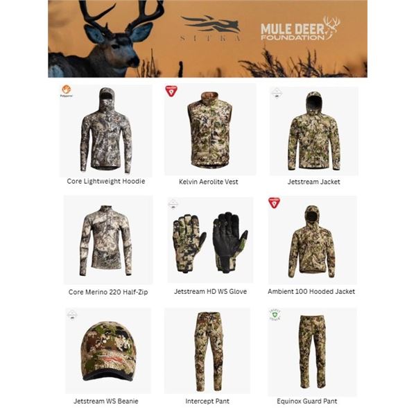 Sitka Gear Package, Men's