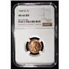 Image 1 : 1949-D LINCOLN CENT NGC MS-66 RD