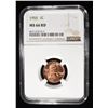 Image 1 : 1955 LINCOLN CENT NGC MS-66 RD