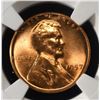 Image 2 : 1957 LINCOLN CENT NGC MS-66 RD