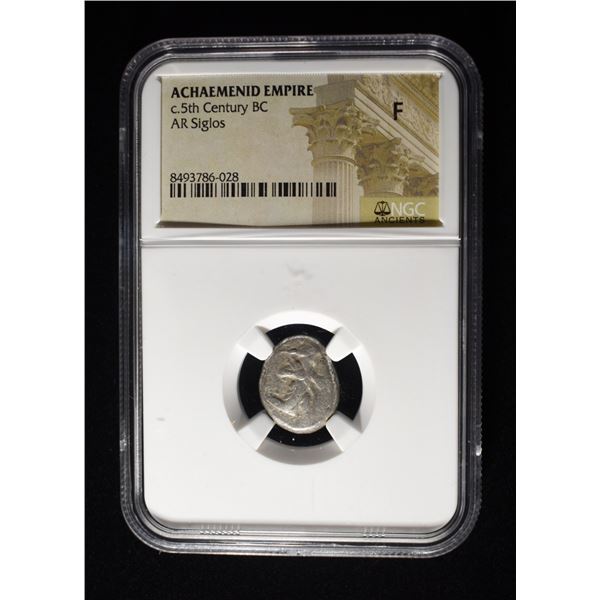 5TH CENTURY BC AR SIGLOS NGC F