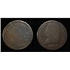 Image 1 : 1825 & 1809 HALF CENTS AG/G