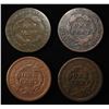 Image 2 : 1822, 1827, 1847, 1853 LARGE CENTS