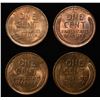 Image 2 : 1923, 1928, 1929, 1932 LINCOLN CENTS BU