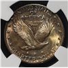 Image 3 : 1925 STANDING LIBERTY QUARTER NGC MS 64 COLOR