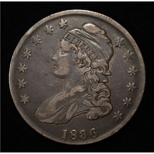 1836 BUST HALF DOLLAR VF/XF
