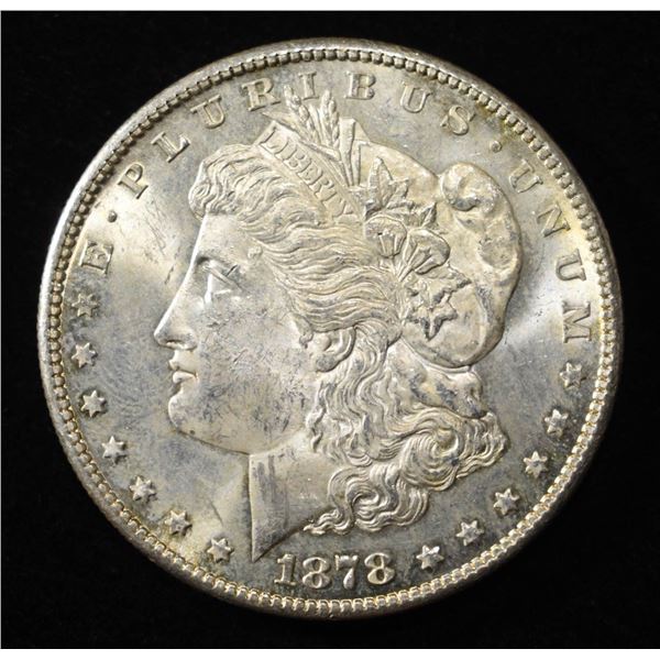 1878-S MORGAN DOLLAR BU