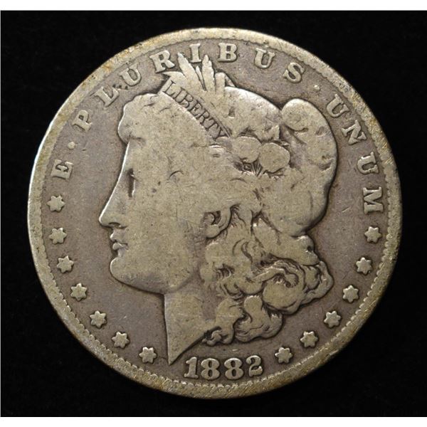 1882-CC MORGAN DOLLAR VG