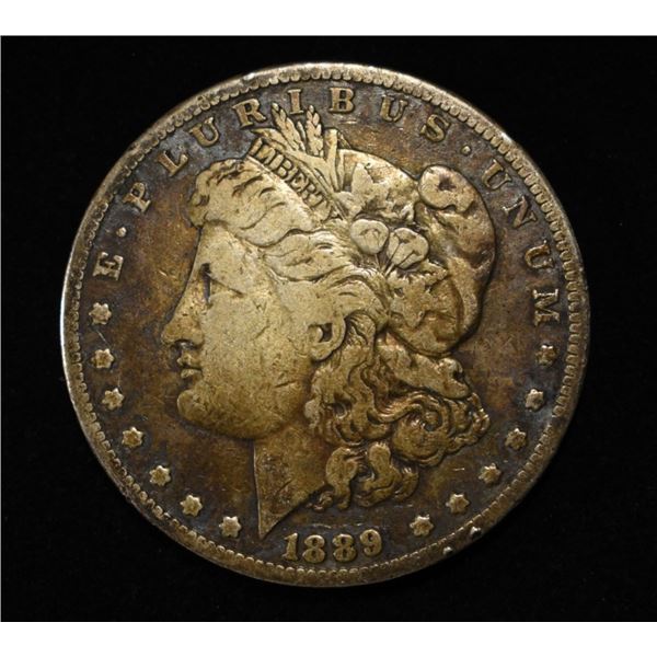 1889-CC MORGAN DOLLAR F/VF