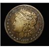 Image 1 : 1889-CC MORGAN DOLLAR F/VF