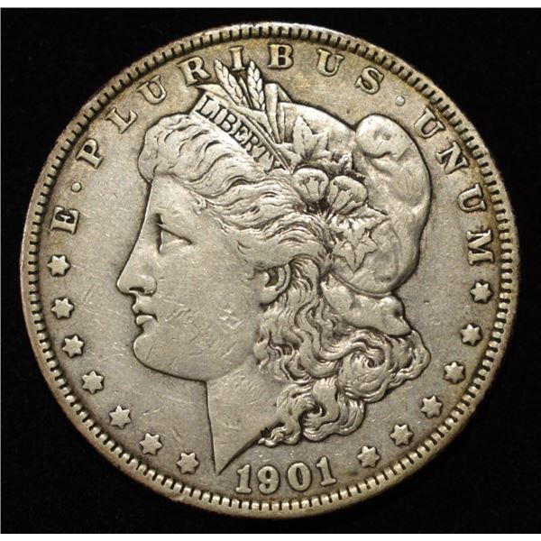 1901 MORGAN DOLLAR XF