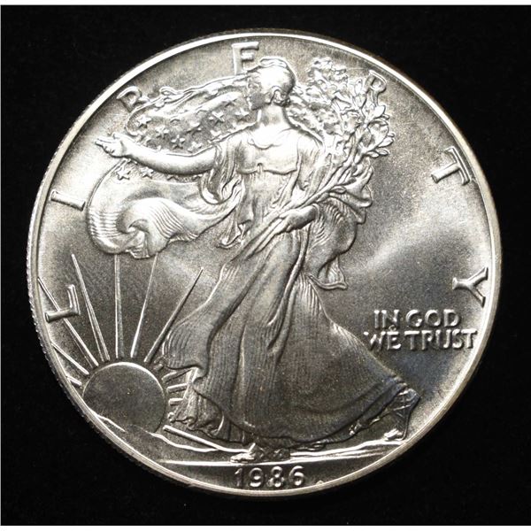 1986 AMERICAN SILVER EAGLE