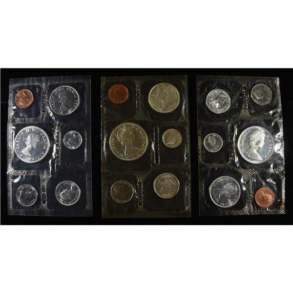 1964-1966 CANADIAN SILVER PR LIKE SETS