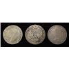 Image 1 : (3) MIXED FOREIGN SILVER COINS