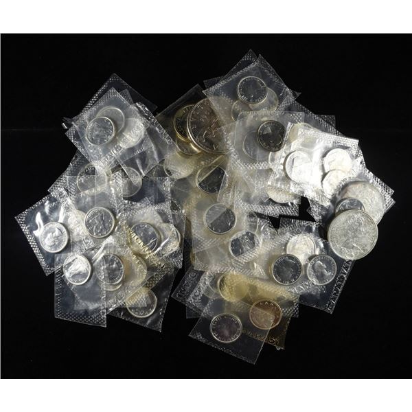 ($10) 80% SILVER MIXED CANADIAN