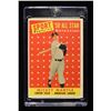 Image 1 : 1958 TOPPS MANTLE ALL STAR BASEBALL CARD