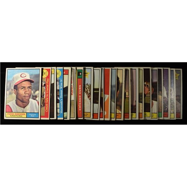 (20) 1961 TOPPS MLB BASEBALL CARDS