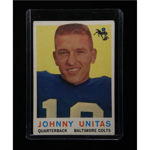 1959 TOPPS JOHNNY UNITAS #1