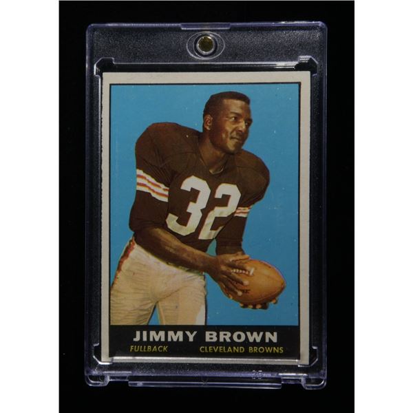 1961 TOPPS BROWN FOOTBALL CARD