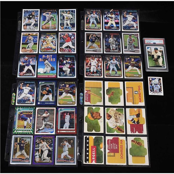 2009 TOPPS JOHNNY MIZE PSA 10 & MIXED MODERN