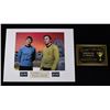 Image 1 : NIMOY & SHATNER SIGNED PHOTO 8X10 MATTED W/COA