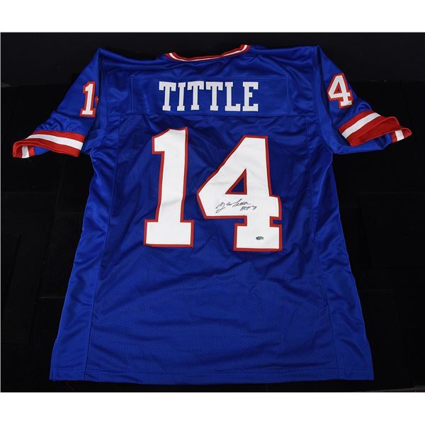 SIGNED Y.A. TITTLE  JERSEY W/ COA