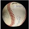 Image 1 : MANTLE, MAYS, MIZE, KINER, FIELDS SIGNED BASEBALL