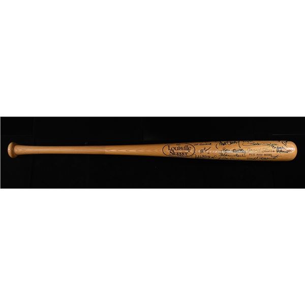 MULIT-SIGNED LOUISVILLE SLUGGER BASEBALL BAT W/COA