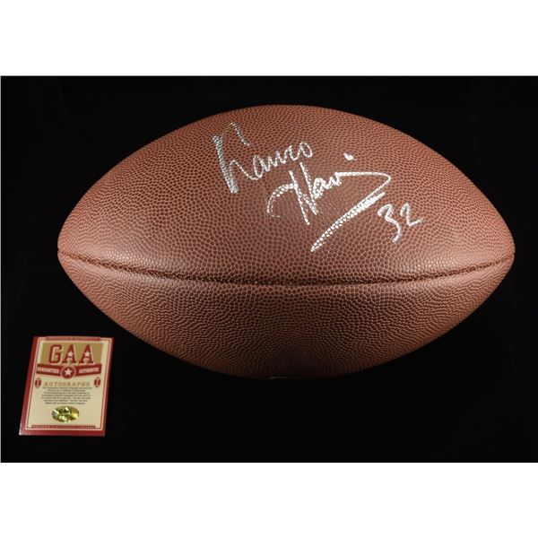 FRANCO HARRIS SIGNED FOOTBALL W/COA
