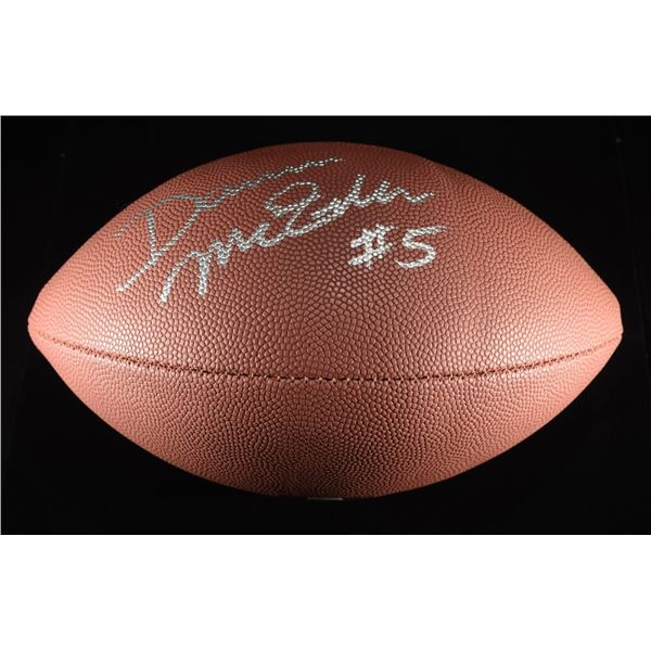 DARREN MCFADDEN AUTOGRAPHED FOOTBALL