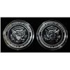 Image 2 : (2) PRESDENTIAL 1 OZ .999 SILVER ROUNDS