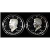 Image 1 : (2) PRESDENTIAL 1 OZ .999 SILVER ROUNDS