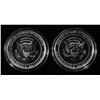 Image 2 : (2) PRESDENTIAL 1 OZ .999 SILVER ROUNDS