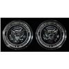 Image 2 : (2) PRESDENTIAL 1 OZ .999 SILVER ROUNDS