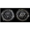 Image 2 : (2) PRESDENTIAL 1 OZ .999 SILVER ROUNDS