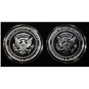 Image 2 : (2) PRESDENTIAL 1 OZ .999 SILVER ROUNDS