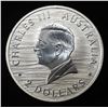 Image 2 : 2 OZ .999 SILVER $2 AUSTRALIAN WILDLIFE ROUND