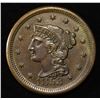 Image 1 : 1853 LARGE CENT CH BU