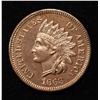 Image 1 : 1868 INDIAN CENT GEM PROOF RED